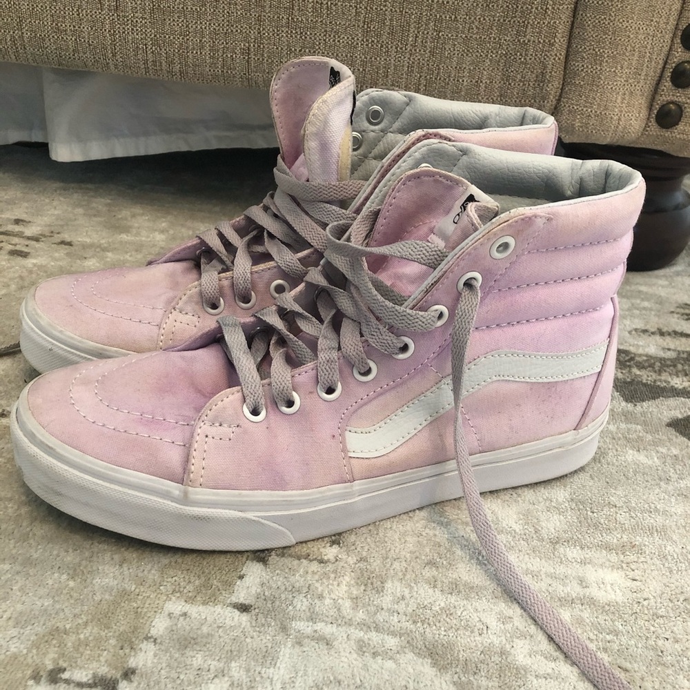 Lavender Vans SK-8 Hi